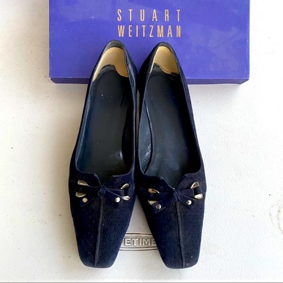 Stuart Weizmann Women’s kitten heel size 8 - Picture 1 of 6